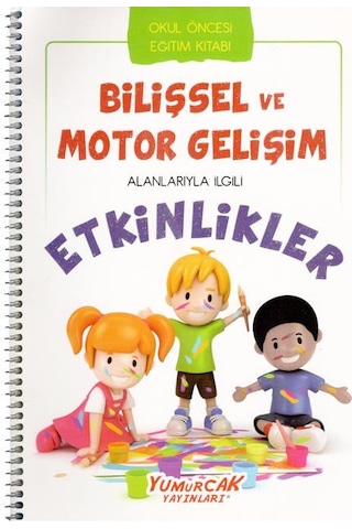 +5 Yaş Bilişsel ve Motor Gelişim Etkinlikleri Yumurcak Yayınları