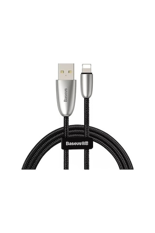 Baseus Torch CALHJ-B01 1.5A Lightning Şarj Kablosu Siyah 2M