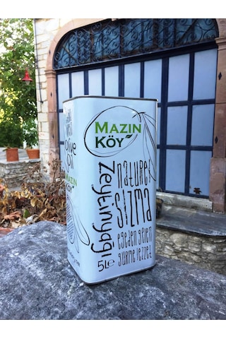 Mazınköy Erken Hasat Soğuk Sıkım Naturel Sızma Zeytinyağı Teneke 2 x 5 L