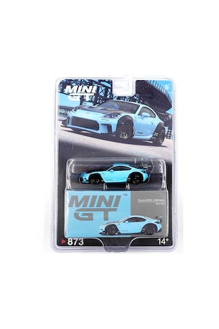 Mini Gt 873 1/64 Toyota Gr86 Lb Nation Baby Blue - Blister Paket Mgt00873-bl