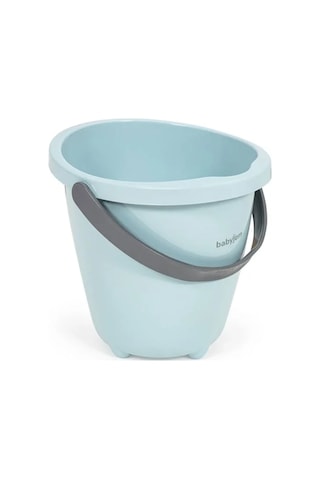 Babyjem 5 Parça Bebek Banyo Küvet Seti Soft Mavi Çok Renkli