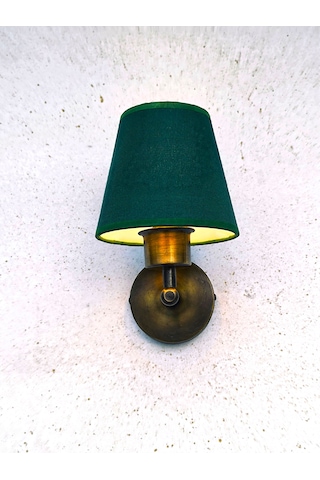Shimmer Duvar Apliği Eskitme Gold Yeşil Başlıklı Yeşil