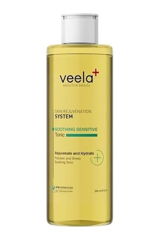 Veela Cilt Yenileyici Ve Arındırıcı Tonik Soothing Sensitive Tonic, Bitkisel Meyve Asitli, Nemlendirici Ve Yatıştırıcı Bakım