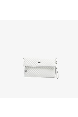 Portföy Çantası Kadın Silver Polo Sp1134-m211 Sılver Polo Portföy & Clutch Beyaz-beyaz