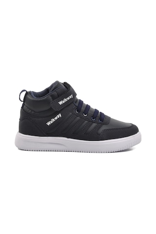 Walkway Mely Hi-f Lacivert-beyaz Cırtlı Çocuk Hi Sneaker 001