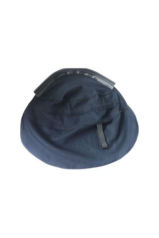 Yuntech01 Siyah Deri+kumaş Kaynak Kask Koruyucu Örtü - Isı/sıvı/parçacık Koruma, Kolay Kurulum, Çoğu Kaska Uyumlu