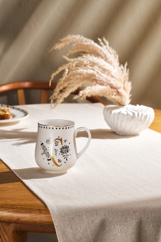 Emsan Artisan C Letter New Bone Kupa 220 Ml