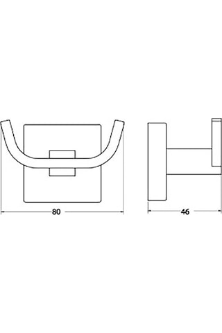 Lara Krom İkili Askılık Diğer