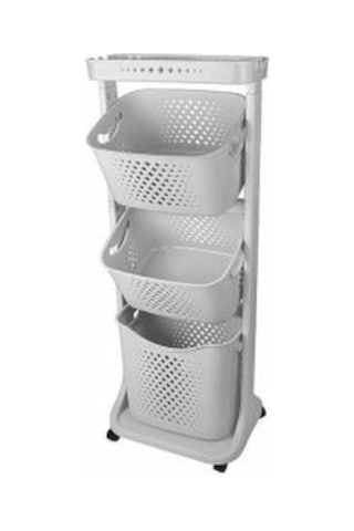 Üç Katlı Organizer Sepet - Sebzelik COSTP750G