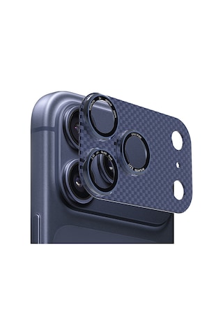 Apple Uyumlu iPhone 17 Pro Zore Cl-21 Kamera Lens Koruyucu Mavi
