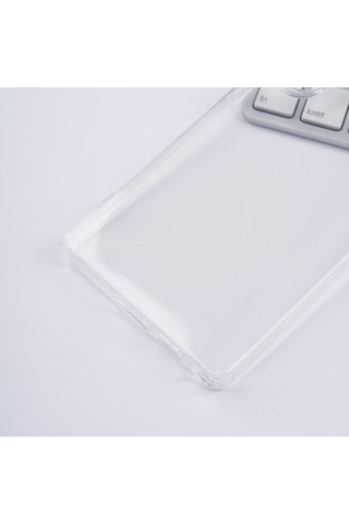 Samsung Galaxy Uyumlu S25 Ultra Kılıf 2mm Anti Shock Silikon Şeffaf