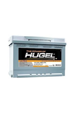 Hugel Akü 12 V 60 Ah Amper 490 A(En)