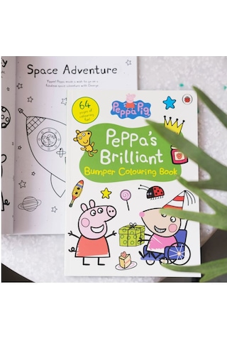 Peppa Pig: Peppa's Brilliant Bumper Colouring Book
