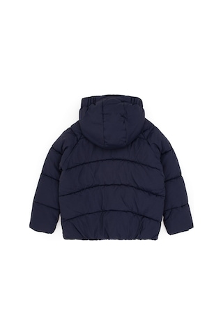 U.S. Polo Assn. Kız Çocuk Lacivert Kapüşonlu Mont 50313057-VR033