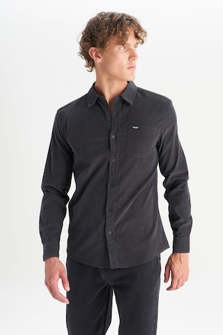 Wrangler Erkek Kadife Gömlek Anthracite Anthracite