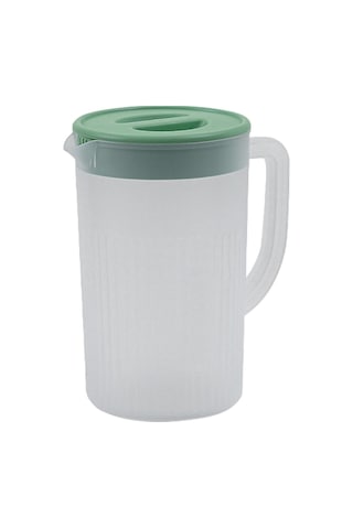 Suntek Magideal Kapaklı Su Sürahisi Buzdolabı Ev Beyaz-yeşil