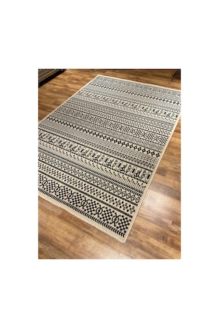 Hattuşa Ht-05 Beyaz Halı Çok Renkli