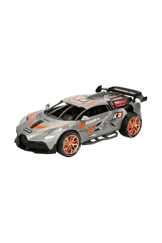 Maxx Wheels Sesli Ve Işıklı Powerful Racing Sürtmeli Araba Gri S3914392324n1-1
