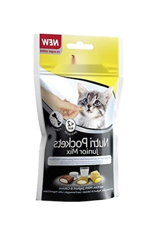 Yavru Kedi Ödül Maması - Nutripockets Mix 60 Gr