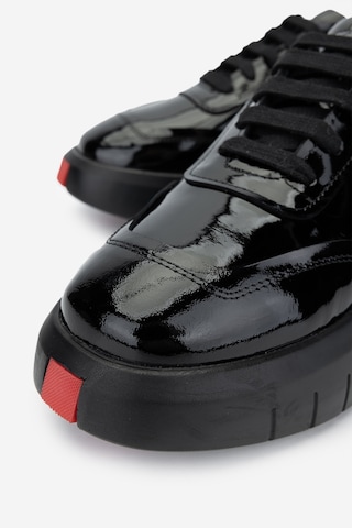 Valmenti Erkek Hakiki Deri Siyah Rugan Sneakers & Spor Ayakkabı 1103 19551 Erk Ayk Y25 Sıyah Rgn Siyah