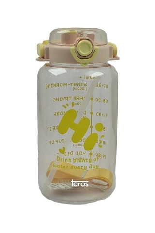 Taros Quokka Lıfemotto Şeffaf Matara 1650 Ml Şeffaf