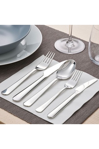 Ikea Dragon Tatlı Bıçağı, Paslanmaz Çelik, 18 Cm, 6 Adet çok renkli