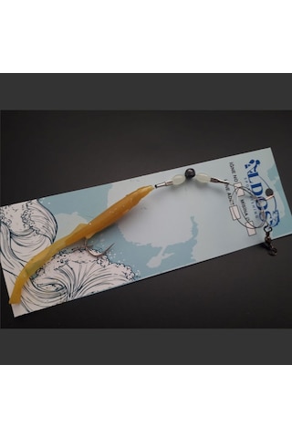 Levrek Lüfer Avcısı Çelik Telli Silikon Balık 8,5 Cm