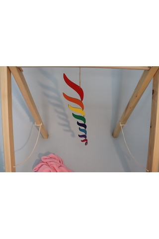 Yeni Nesil Montessori Rainbow Doğal GökkuşağıDönence Mobil