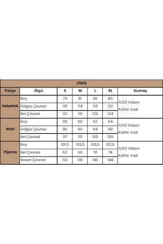 Monamise Kadın Yaprak Desenli Dekolteli V Yaka 3'lü Alt Üst Takım 25012 Lacivert