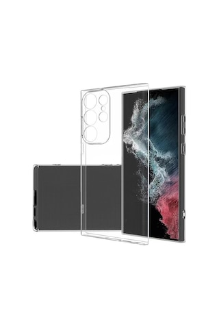 Samsung Galaxy Uyumlu S23 Ultra Kılıf Süper Silikon Lüx Kamera Korumalı Samsung Galaxy Uyumlu S23 Ultra Kılıf Süper Silikon Lüx Kamera Korumalı