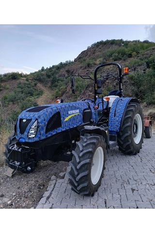 New Holland T 580 B Faz 5 Alt Depolu Traktör Kılıfı Branda-2024 Model - Kaporta Ve Koltuk Kılıfı+çamurluk Kılıfı