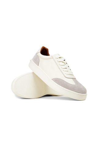 Deery Erkek Hakiki Deri Beyaz Sneaker Ayakkabı - 04407mbyze01