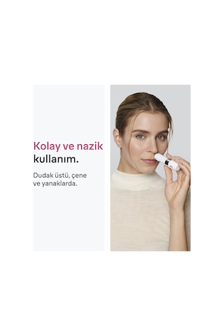 Braun Fs1000 Mini Yüz Tüy Alma Makinesi Pil Ve Temizleme Fırçası, Seyahat Boy, Kablosuz Kullanım