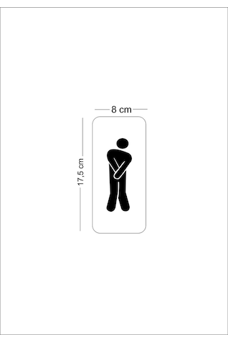 Toilet Wc Yönlendirme Levhası