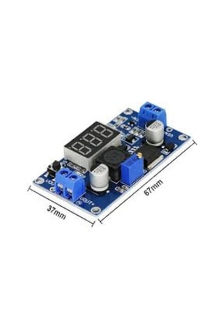 Arduino Lm2596s Ayarlanabilir Gerilim Gösteren Ledli Gerilim Azaltıcı Modülü