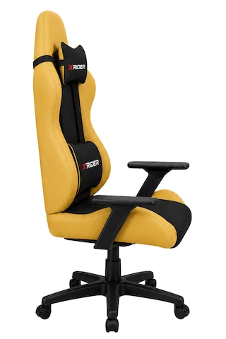 Xrider Enjoy Kumaş Oyuncu Koltuğu Kırmızı Renk Sarı