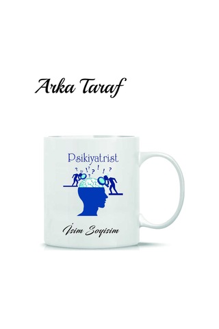 Psikiyatrist Kişiye Özel Tasarım Kupa Bardak Beyaz