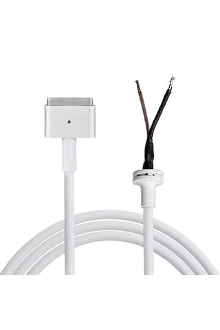 Magsafe 1 Tamir Kablosu 1.8m - L Tipi Şarj Adaptörü Onarım Kablosu-al5822 Beyaz