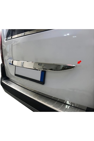 Peugeot Partner Tepee Bagaj Çıtası - Krom, Logosuzlara Uyumlu 2008-2018