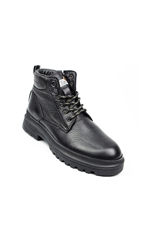 Scootland 16288 Siyah Deri Erkek Bot