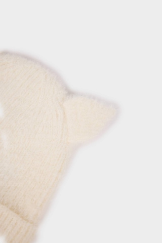 Defacto Kız Bebek Triko Bere F0024a525wnwt1 Beyaz