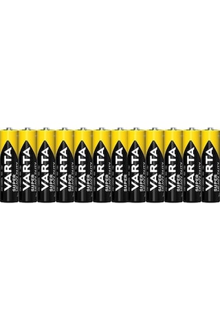 Varta Süper Heavy Duty AAA Kumanda pili 12'li Yeni Model Varta Süper Heavy Duty AAA Kumanda pili 12'li Yeni Model