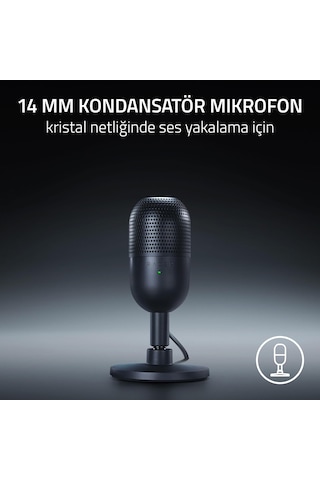 Razer Seiren V3 Mini Ultra Kompakt Usb Mikrofon Rz19-05050100-r3m