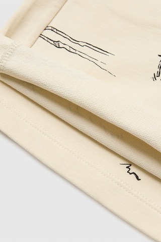United Colors Of Benetton Erkek Çocuk Beli Lastikli Relaxed Fit Bermuda Şort Bej 6-14 Yaş-2806