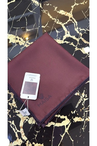 Maisa Maısa Farah Mulberry İrek Eşarp Bordo 1304