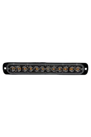 9v-36v 12 Led Mini Bar Off-road Fonksiyonlu Çakar Turuncu 190 28 Mm