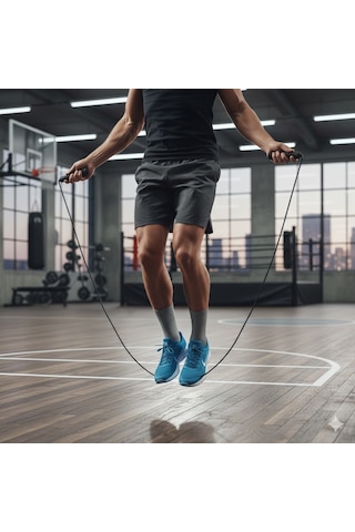 Pvc Atlama İpi - Fitness - Crossfit- Rope - Jump - Body - Sağlık - Egzersiz - Spor