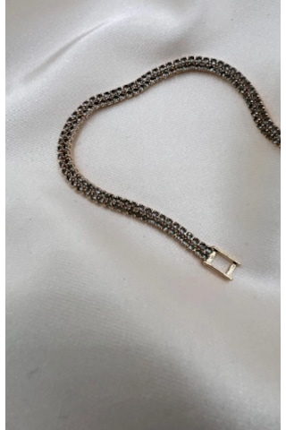 Bb Çelik Su Yolu Bileklik Altın - Gümüş - Rose