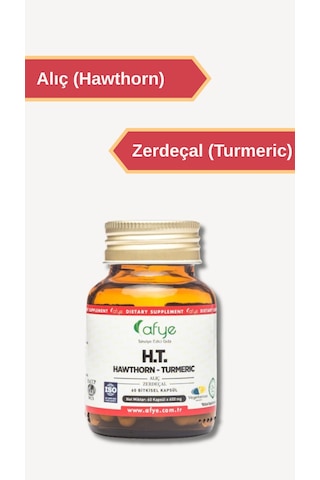 Afye Hawthorn Turmeric 60 Kapsül