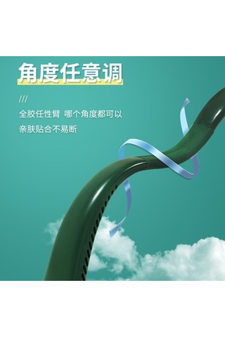 Padalink Usb Şarjlı Boyun Bağcıklı Süngersiz Fan - Dijital Göstergeli, Kolay Taşınabilir, Mini, Hareket İçin Uygun, Pembe 1500 Mah Batarya